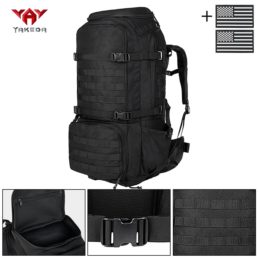 YAKEDA 70L Outdoor Large Capac - Adventure Outdoor Equipment ulasan dan harga