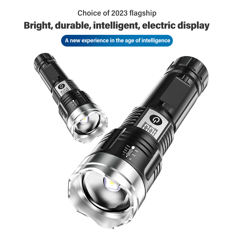 High Power 200000LM LED Flashl - Outdoor Adventure Camp ulasan dan harga