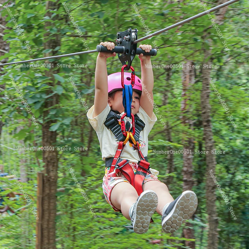 Kids Zipline Kit Playground Pu - Outdoor Adventure Course ulasan dan harga