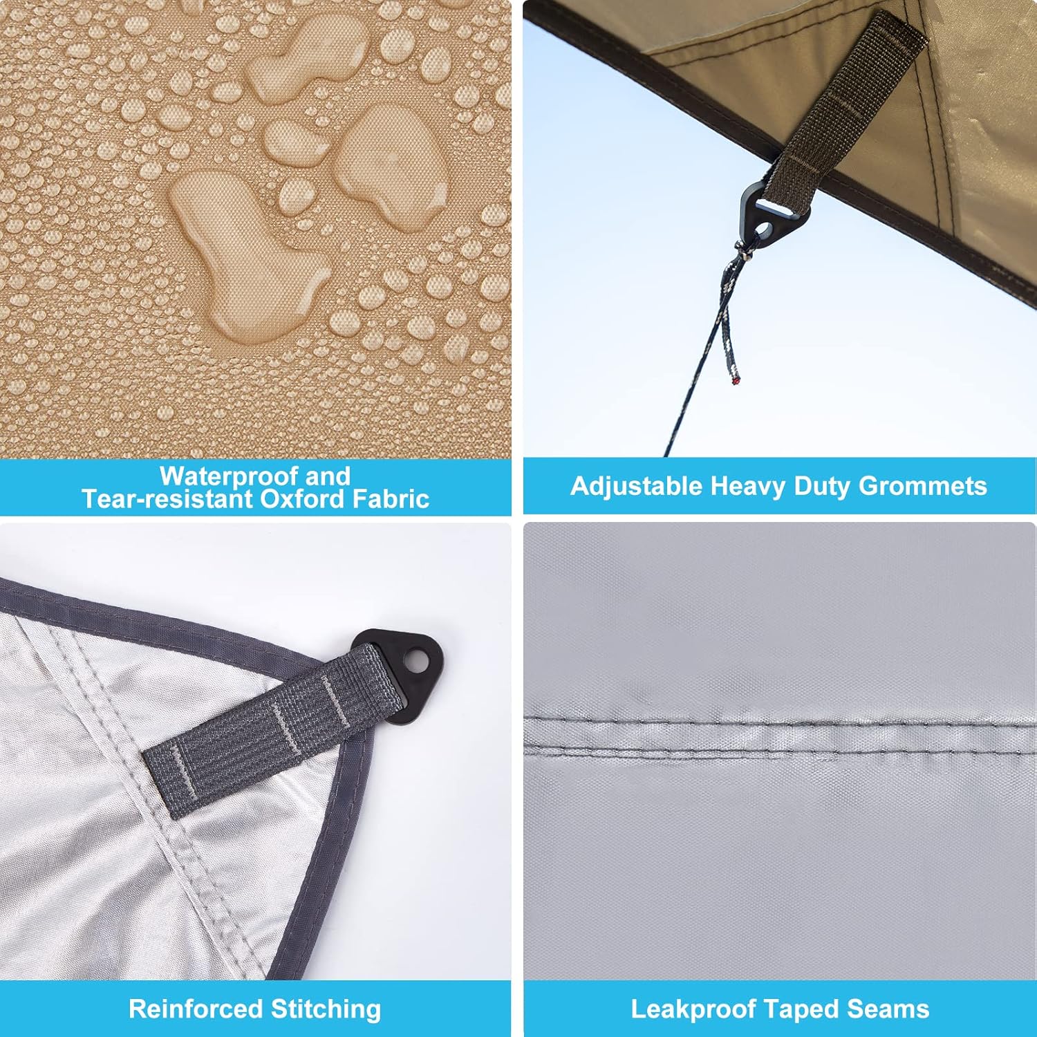2026 Hammock Rain Fly, 12x10FT - Hammock Rain Tarp ulasan dan harga