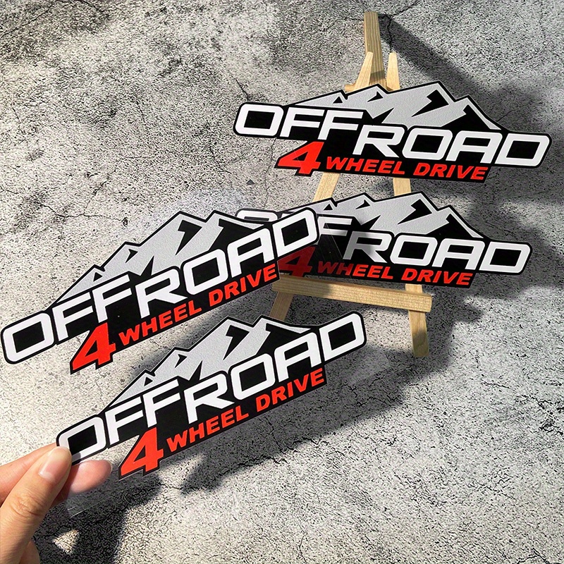 2PCS Off Road Sticker Outdoor  - Outdoor Adventure Jeep ulasan dan harga