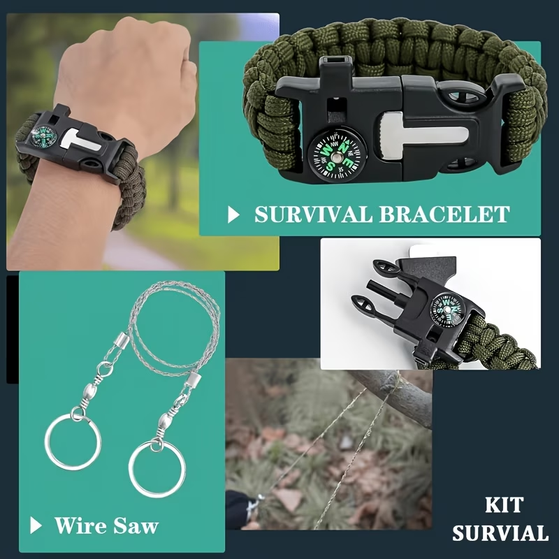 242 Survival Kit for Outdoor A - Adventure Outdoor Equipment ulasan dan harga