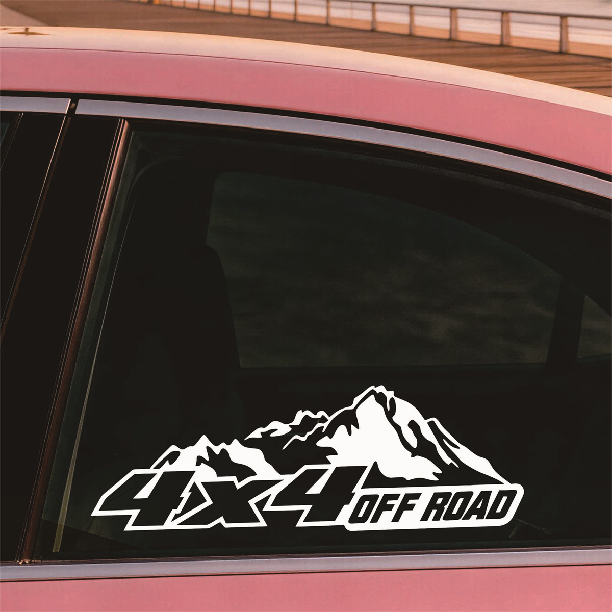 4X4 Off‑Road Mountain Vinyl De - Outdoor Adventure Jeep ulasan dan harga