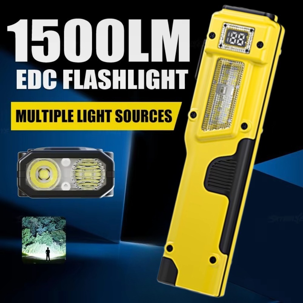 Ultra-Thin EDC Rechargeable LE - Outdoor Adventure Camp ulasan dan harga