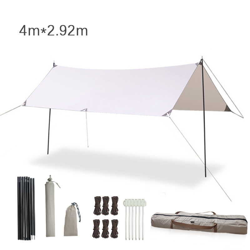 400*292cm Hammock Rain Fly Cam - Hammock Rain Tarp ulasan dan harga